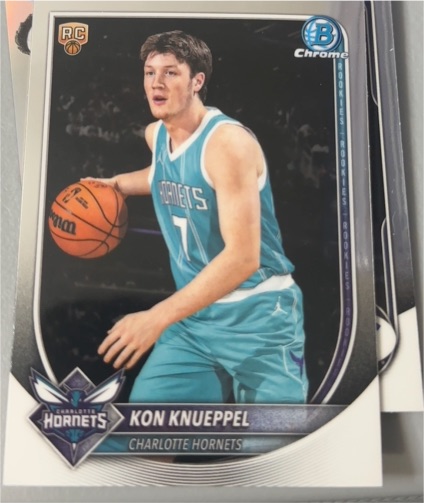 2025-26 Bowman #4 Kon Knueppel — front