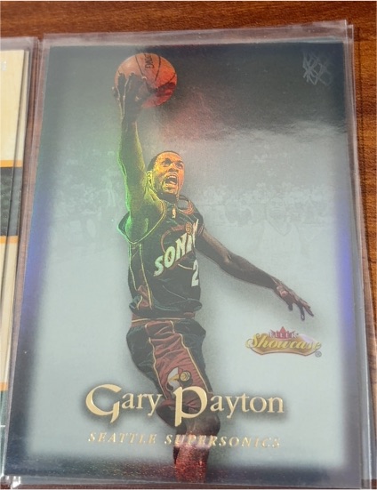 2000-01 Fleer Showcase #33 Gary Payton — front