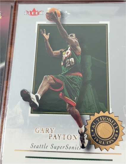 1995 Fleer #99 Gary Payton — front