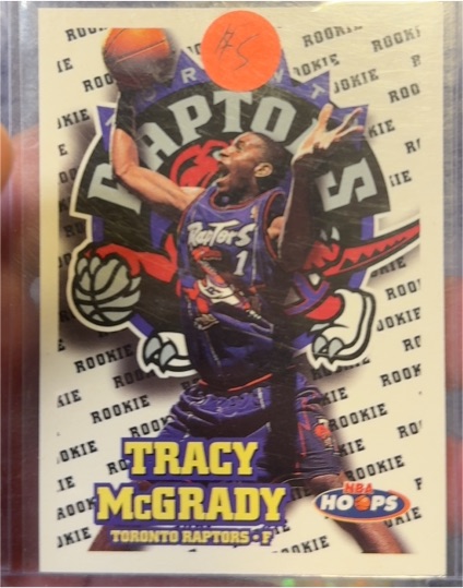1997-98 NBA Hoops #169 Tracy McGrady — front