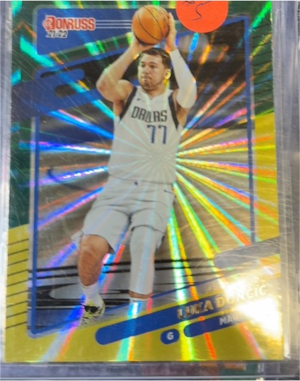 2021-22 Donruss #77 Luka Doncic — front