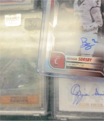 2025 Bowman Chrome University #BCA-BS Brendan Sorsby — front