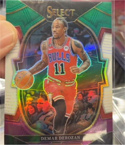 2022-23 Panini Select Concourse #5 DeMar DeRozan — front