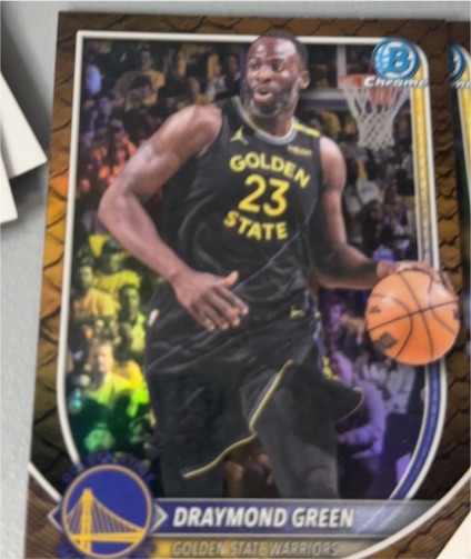 2025-26 Bowman Chrome #BCV-117 Draymond Green — front