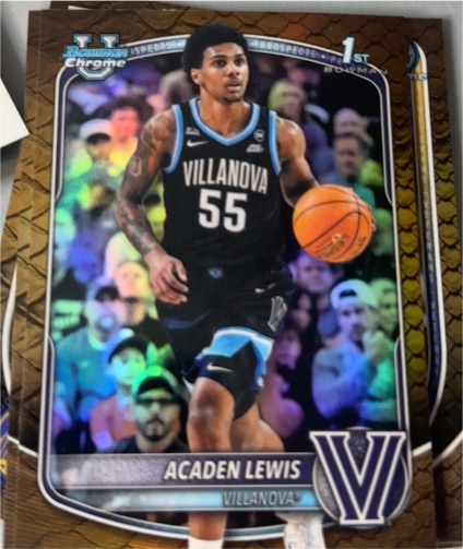 2025 Bowman Chrome #BCP-14 Acaden Lewis — front