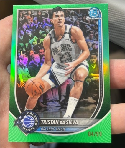 2025 Bowman Chrome #BCV-175 Tristan Da Silva — front