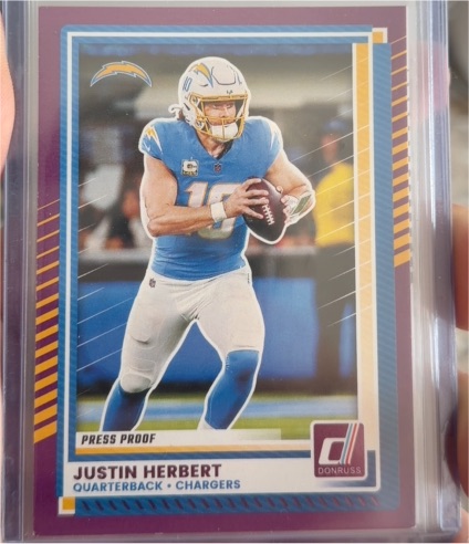 2025 Panini Donruss #146 Justin Herbert — front