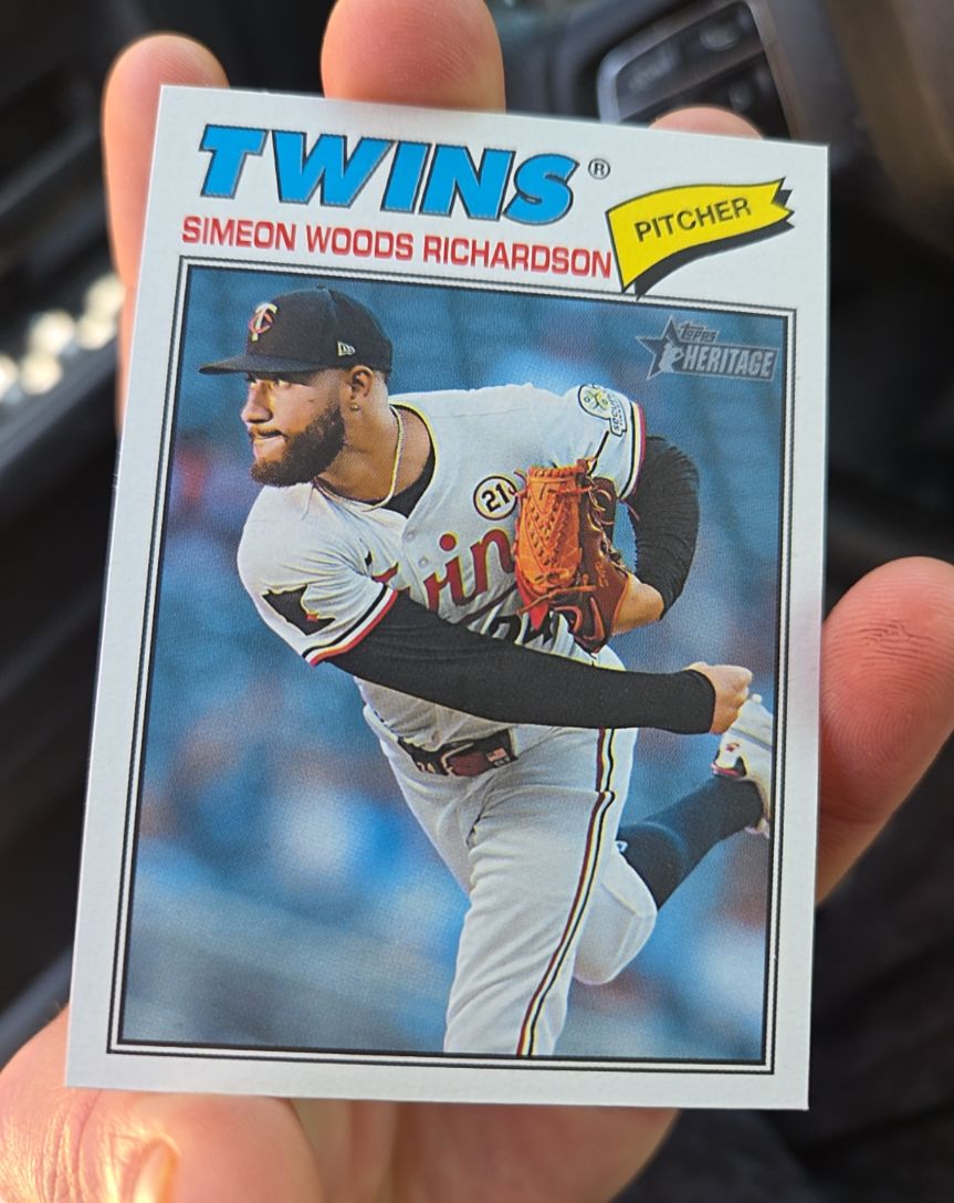 2026 Topps Heritage #200 Simeon Woods Richardson — front