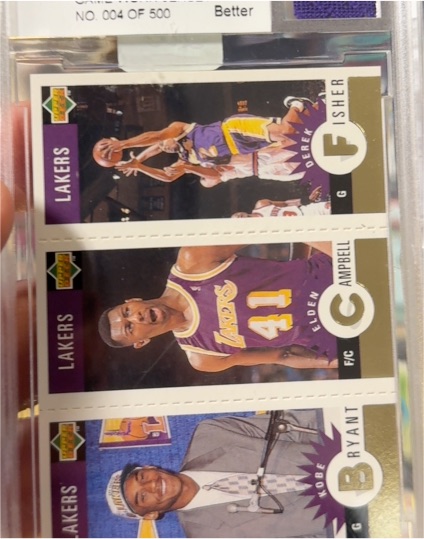 1996-97 Upper Deck Collector's Choice #L1 Kobe Bryant — front
