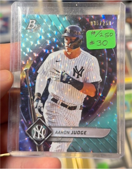 2022 Bowman Platinum #12 Aaron Judge — front