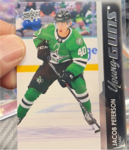 2021-22 Upper Deck Series 2 #492 Jacob Peterson — front