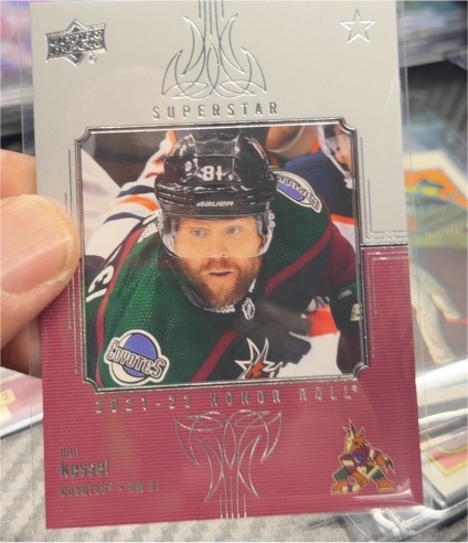 2021-22 Upper Deck Series 2 Honor Roll #HR-90 Phil Kessel — front