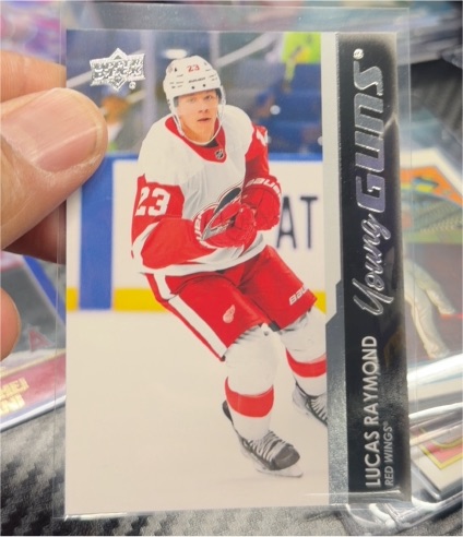 2021-22 Upper Deck Series 2 #464 Lucas Raymond Young Guns — front