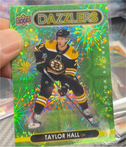 2021-22 Upper Deck Series 2 #DZ-54 Taylor Hall — front