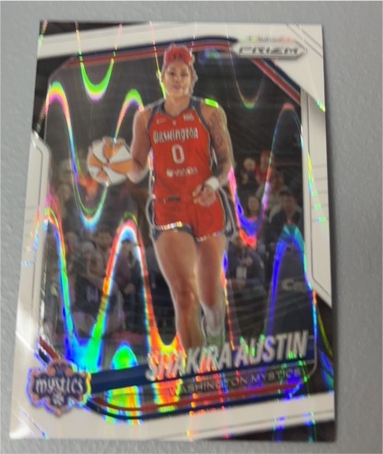 2025 Panini Prizm WNBA #81 Shakira Austin — front
