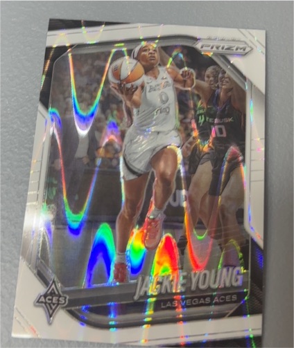 2025 Panini Prizm WNBA #23 Jackie Young — front