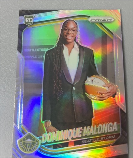 2025 Panini Prizm WNBA #144 Dominique Malonga — front