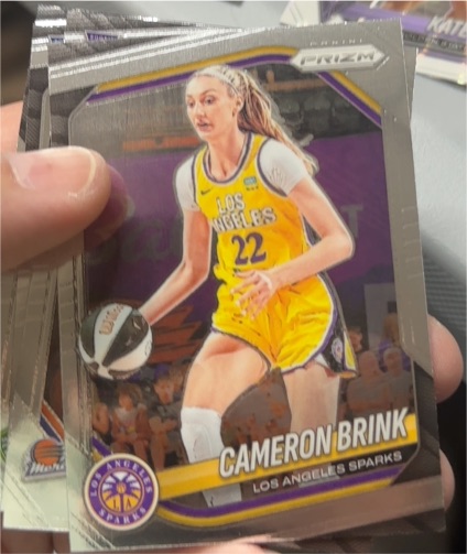 2025 Panini Prizm WNBA #87 Cameron Brink — front