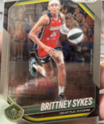 2025 Panini Prizm WNBA #121 Brittney Sykes — front