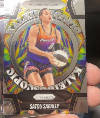 2025 Panini Prizm WNBA #1 Satou Sabally Kaleidoscopic Phoenix Mercury — front