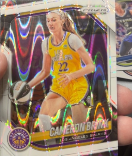 2025 Panini Prizm WNBA #87 Cameron Brink — front