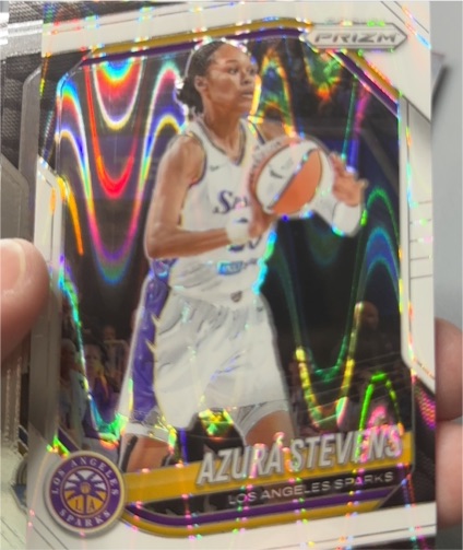 2025 Panini Prizm WNBA #64 Azura Stevens — front