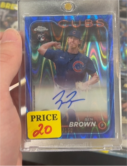 2024 Topps Chrome Update #RA-BB Ben Brown — front