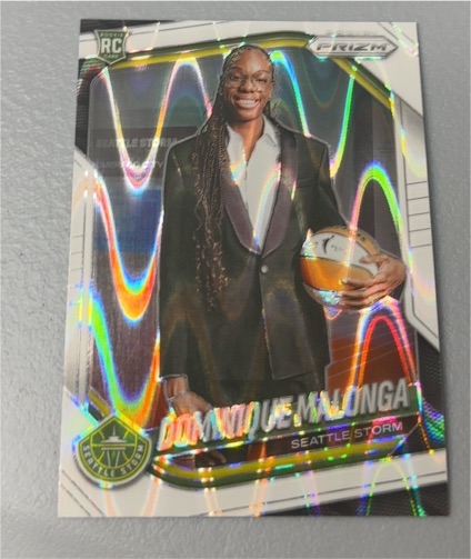 2025 Panini Prizm WNBA #144 Dominique Malonga — front