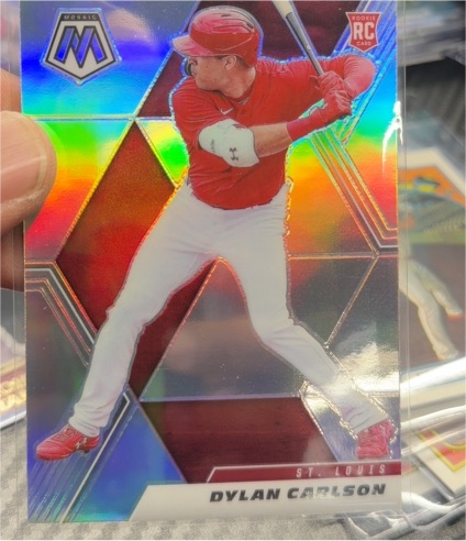 2021 Panini Mosaic #227 Dylan Carlson — front