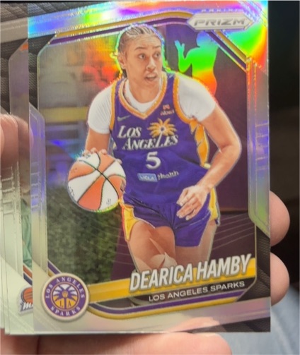 2025 Panini Prizm WNBA #39 Dearica Hamby — front