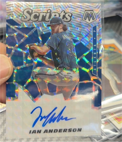 2021 Panini Mosaic #SCR-IA Ian Anderson — front