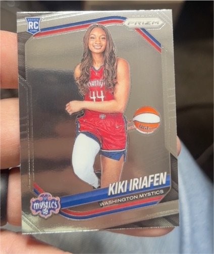 2025 Panini Prizm WNBA #149 Kiki Iriafen — front