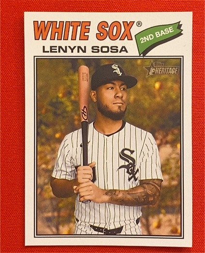 2026 Topps Heritage #339 Lenyn Sosa — front