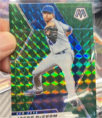 2021 Panini Mosaic #97 Jacob deGrom — front