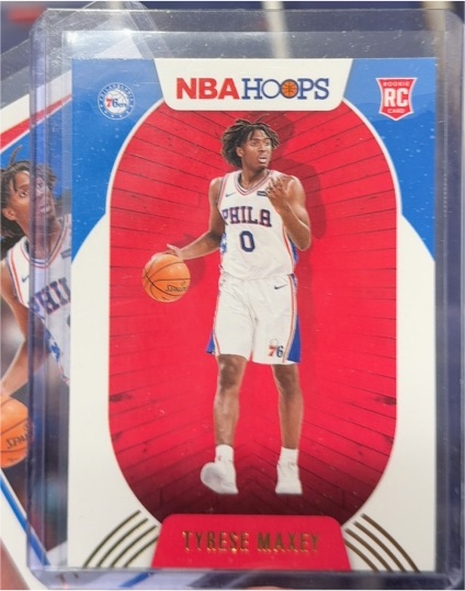 2020-21 Panini NBA Hoops #207 Tyrese Maxey — front