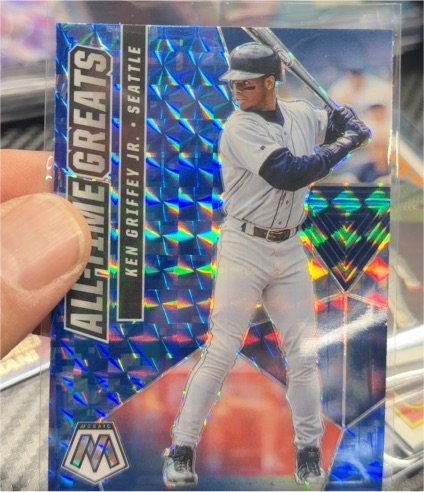2021 Panini Mosaic #ATG7 Ken Griffey Jr All-Time Greats — front
