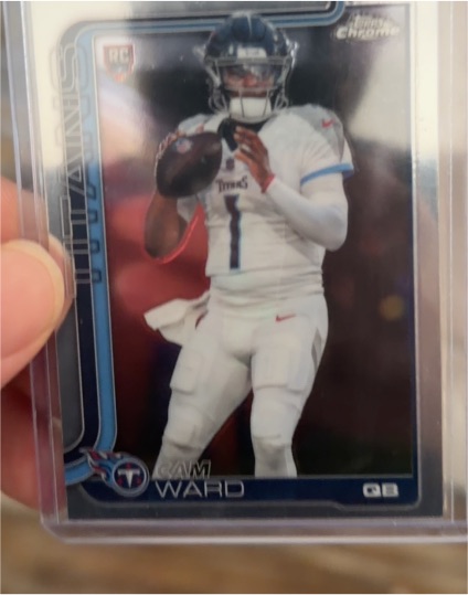 2025 Topps Chrome #314 Cam Ward — front