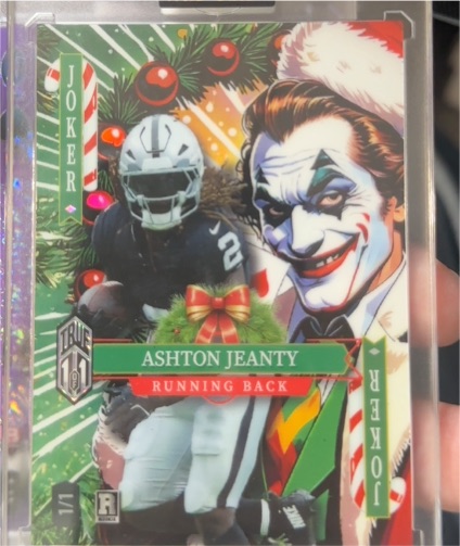 2025 Wild Card Jokers Wild #JOKER Ashton Jeanty — front