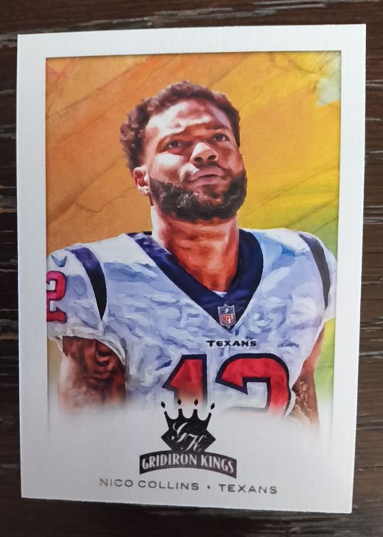 2021 Panini Chronicles Gridiron Kings #GK-32 Nico Collins — front