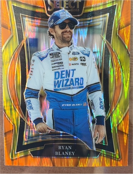 2025 Panini Select #34 Ryan Blaney — front