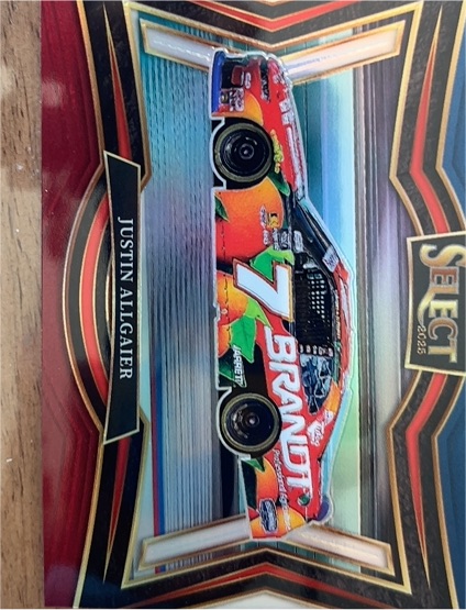 2025 Panini Select #183 Justin Allgaier — front