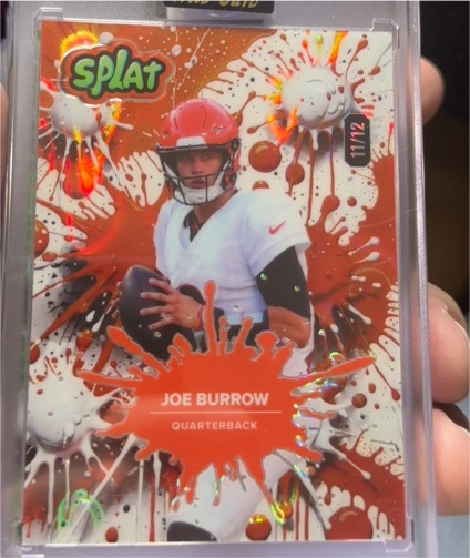 2025 Wild Card Splat #SPLAT Joe Burrow — front