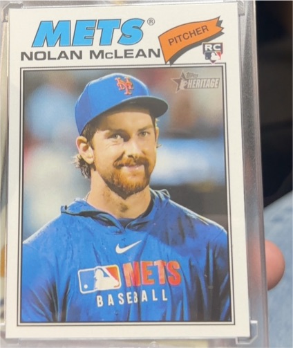 2026 Topps Heritage #150 Nolan McLean — front