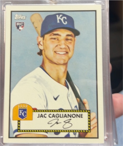 2026 Topps Series 1 #138 Jac Caglianone — front