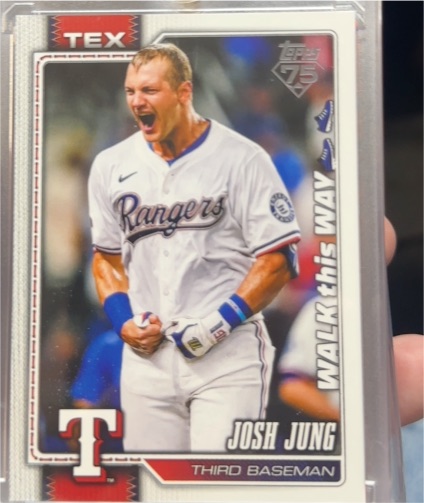 2026 Topps #98 Josh Jung — front