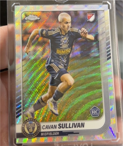 2025 Topps Chrome MLS #6 Cavan Sullivan — front