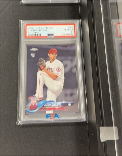 2018 Topps Chrome #150 Shohei Ohtani — front