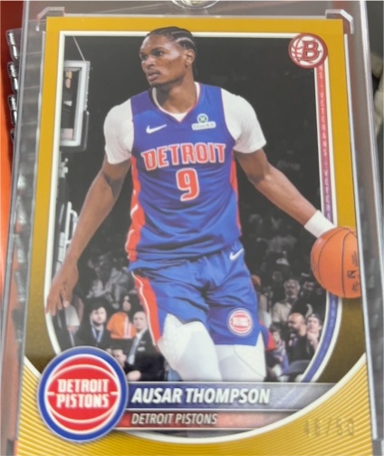 2025-26 Bowman Chrome #BCV-76 Ausar Thompson — front