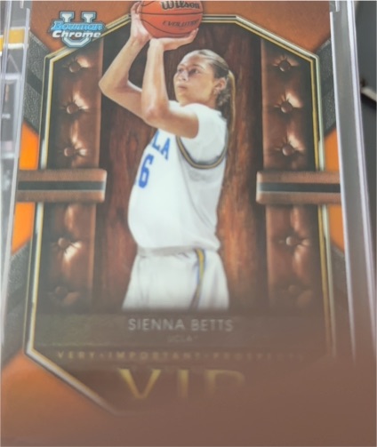 2025 Bowman Chrome VIP #VIP-6 Sienna Betts — front