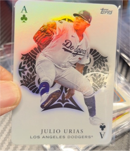 2023 Topps Series 1 All Aces #AA-24 Julio Urias — front